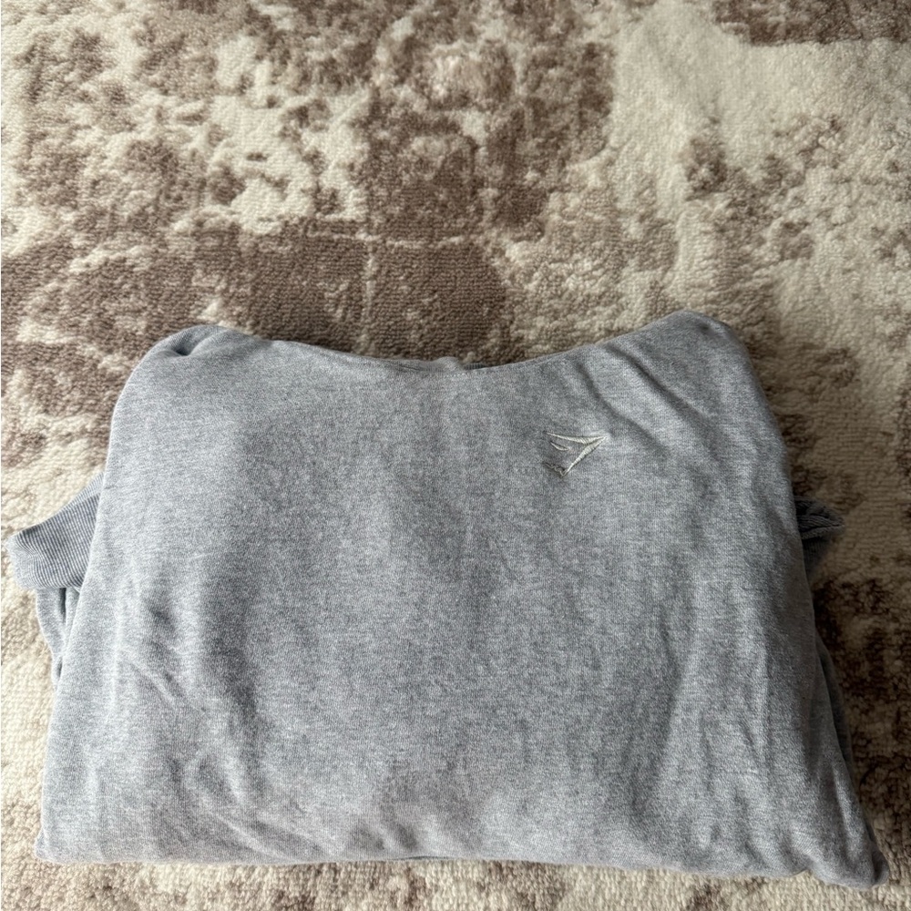 Gymshark Gray Sweatshirt with Logo